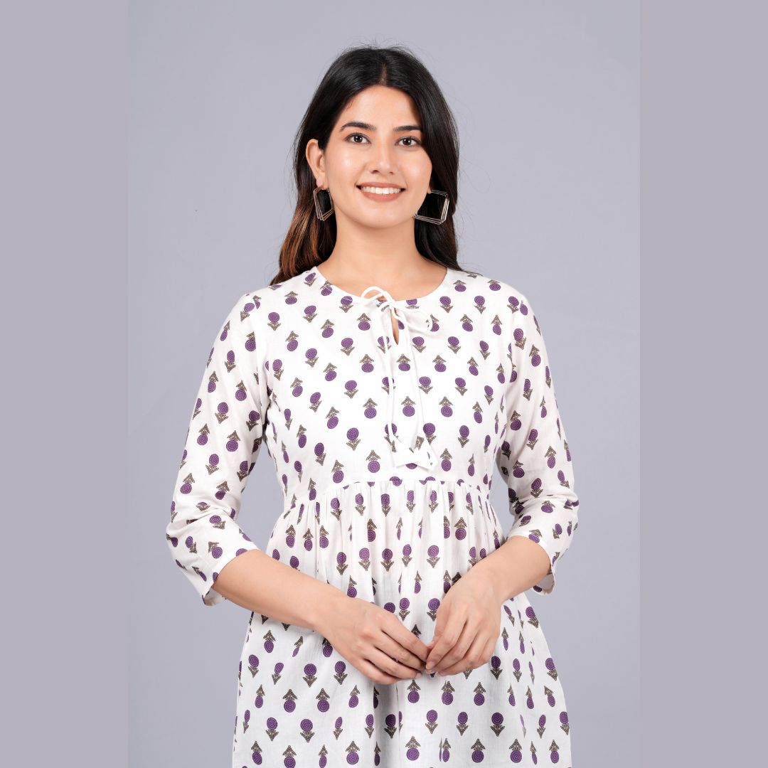fcity.in - Women Pure Cotton Short Kurti Fashion Tip Try Wearing With A  Pair Of